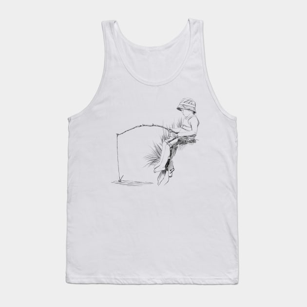 Fishing Tank Top by sibosssr